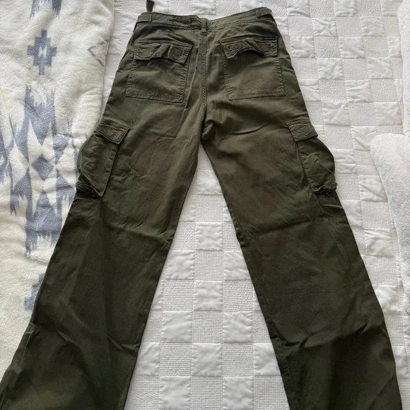 Sanctuary Olive Straight Leg Jeans - Picture 3 of 3